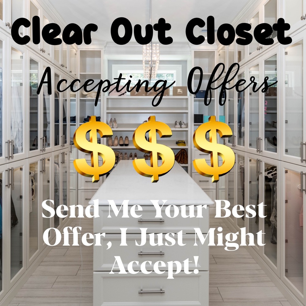 My Closet Clear Out